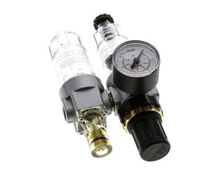 FRL 2-Part G1/4'' 350 l/min 0.5-16.0bar/7-232psi Semi-Auto Polycarbonate Standard 0