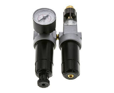 FRL 2-Part G1/8'' 350 l/min 0.5-10.0bar/7-145psi Semi-Auto Metal Standard 0