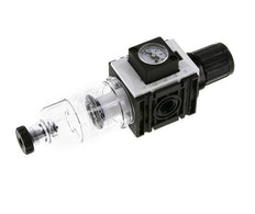 Filter-Regulator G1/4'' 1000 l/min 0.5-8.0bar/7-116psi Semi-Auto Polycarbonate Futura 0