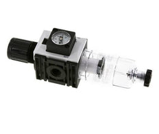 Filter-Regulator G1/4'' 1000 l/min 0.5-8.0bar/7-116psi Semi-Auto Polycarbonate Futura 0