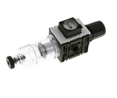 Filter-Regulator G1/4'' 1000 l/min 0.5-10.0bar/7-145psi Semi-Auto Polycarbonate Futura 0