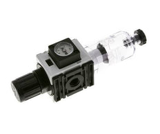 Filter-Regulator G1/4'' 1000 l/min 0.5-10.0bar/7-145psi Semi-Auto Polycarbonate Futura 0