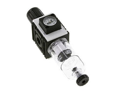 Filter-Regulator G1/4'' 1000 l/min 0.5-8.0bar/7-116psi Semi-Auto Polycarbonate Futura 0