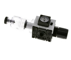 Filter-Regulator G1/4'' 1000 l/min 0.2-4.0bar/3-58psi Semi-Auto Polycarbonate Futura 0