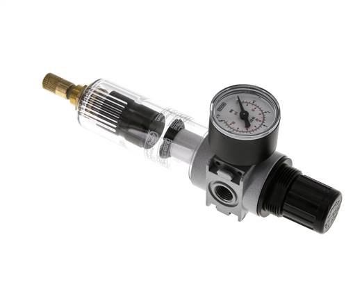 Filter-Regulator G1/4'' 1450 l/min 0.1-3.0bar/1-44psi Auto 40 mm Pressure Gauge Polycarbonate Multifix 0