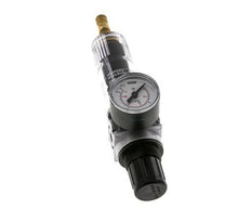 Filter-Regulator G1/8'' 1450 l/min 0.5-10.0bar/7-145psi Auto 40 mm Pressure Gauge Polycarbonate Multifix 0
