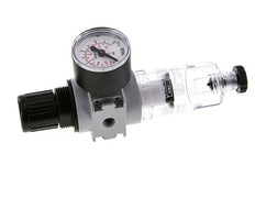 Filter-Regulator G1/8'' 1450 l/min 0.2-6.0bar/3-87psi Semi-Auto 40 mm Pressure Gauge Polycarbonate Multifix 0