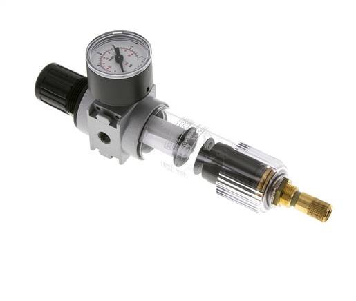 Filter-Regulator G1/8'' 1450 l/min 0.1-3.0bar/1-44psi Auto 40 mm Pressure Gauge Polycarbonate Multifix 0