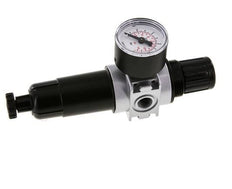 Filter-Regulator G1/4'' 1450 l/min 0.2-6.0bar/3-87psi Semi-Auto 40 mm Pressure Gauge Metal Multifix 0