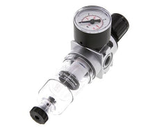 Filter-Regulator G1/4'' 1450 l/min 0.5-10.0bar/7-145psi Semi-Auto 40 mm Pressure Gauge Polycarbonate Multifix 0