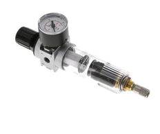 Filter-Regulator G1/8'' 1450 l/min 0.5-10.0bar/7-145psi Auto (Closed Without Pressure) 40 mm Pressure Gauge Polycarbonate Multifix 0