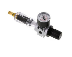 Filter-Regulator G1/4'' 1450 l/min 0.2-6.0bar/3-87psi Auto 40 mm Pressure Gauge Polycarbonate Multifix 0