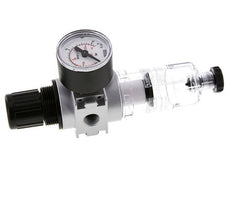 Filter-Regulator G1/4'' 1450 l/min 0.5-10.0bar/7-145psi Semi-Auto 40 mm Pressure Gauge Polycarbonate Multifix 0
