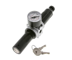 Filter-Regulator G1/4'' 1450 l/min 0.1-3.0bar/1-44psi Semi-Auto 40 mm Pressure Gauge Cylinder Lock Metal Multifix 0