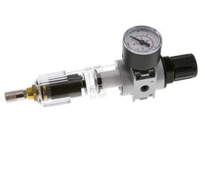 Filter-Regulator G1/8'' 1450 l/min 0.5-10.0bar/7-145psi Auto (Closed Without Pressure) 40 mm Pressure Gauge Polycarbonate Multifix 0