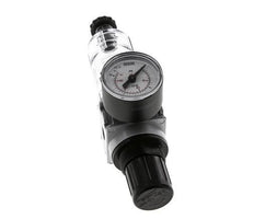 Filter-Regulator G1/8'' 1450 l/min 0.5-10.0bar/7-145psi Semi-Auto 40 mm Pressure Gauge Polycarbonate Multifix 0