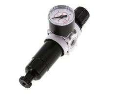 Filter-Regulator G1/4'' 700 l/min 0.5-10.0bar/7-145psi Semi-Auto 40 mm Pressure Gauge Metal Multifix 0