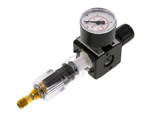 Filter-Regulator G1/4'' 1600 l/min 0.5-10.0bar/7-145psi Auto Polycarbonate Multifix 1