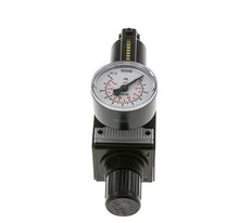 Filter-Regulator G1/4'' 1600 l/min 0.2-6.0bar/3-87psi Semi-Auto Metal Multifix 1