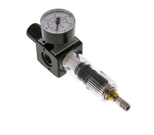 Filter-Regulator G3/8'' 1600 l/min 0.5-16.0bar/7-232psi Auto (Closed Without Pressure) Polycarbonate Multifix 1