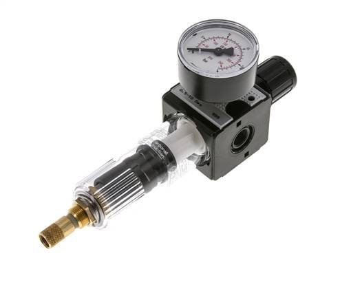 Filter-Regulator G1/4'' 1600 l/min 0.5-16.0bar/7-232psi Auto Polycarbonate Multifix 1