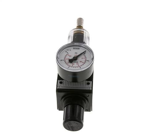 Filter-Regulator G3/8'' 1600 l/min 0.5-16.0bar/7-232psi Auto (Closed Without Pressure) Polycarbonate Multifix 1