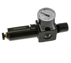 Filter-Regulator G3/8'' 1600 l/min 0.2-6.0bar/3-87psi Semi-Auto Metal Multifix 1
