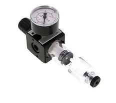 Filter-Regulator G1/4'' 1600 l/min 0.1-3.0bar/1-44psi Semi-Auto Polycarbonate Multifix 1