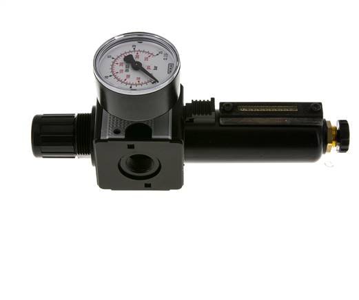 Filter-Regulator G3/8'' 1600 l/min 0.5-16.0bar/7-232psi Semi-Auto Metal Multifix 1