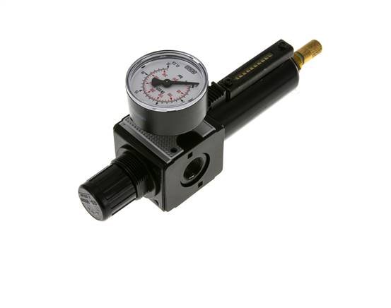 Filter-Regulator G3/8'' 1600 l/min 0.5-16.0bar/7-232psi Auto Metal Multifix 1