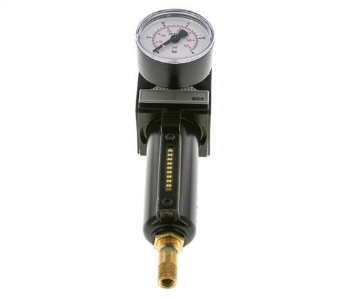 Filter-Regulator G1/4'' 1600 l/min 0.5-16.0bar/7-232psi Auto Metal Multifix 1