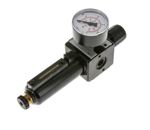 Filter-Regulator G1/4'' 1600 l/min 0.5-16.0bar/7-232psi Semi-Auto Metal Multifix 1