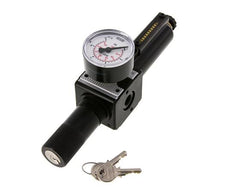 Filter-Regulator G1/4'' 1600 l/min 0.5-16.0bar/7-232psi Semi-Auto Cylinder Lock Metal Multifix 1