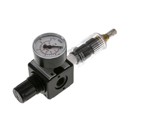 Filter-Regulator G3/8'' 1600 l/min 0.5-16.0bar/7-232psi Auto (Closed Without Pressure) Polycarbonate Multifix 1