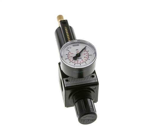 Filter-Regulator G1/4'' 1600 l/min 0.2-6.0bar/3-87psi Auto Metal Multifix 1