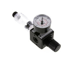 Filter-Regulator G1/4'' 1600 l/min 0.1-3.0bar/1-44psi Semi-Auto Polycarbonate Multifix 1