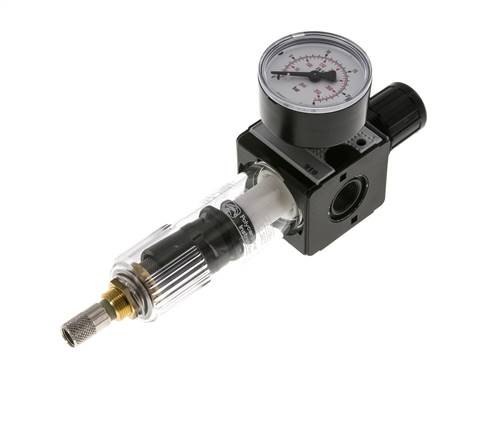 Filter-Regulator G3/8'' 1600 l/min 0.5-16.0bar/7-232psi Auto (Closed Without Pressure) Polycarbonate Multifix 1
