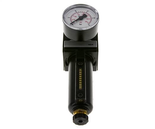 Filter-Regulator G3/8'' 1600 l/min 0.5-16.0bar/7-232psi Semi-Auto Metal Multifix 1