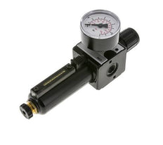 Filter-Regulator G1/4'' 1600 l/min 0.2-6.0bar/3-87psi Semi-Auto Metal Multifix 1