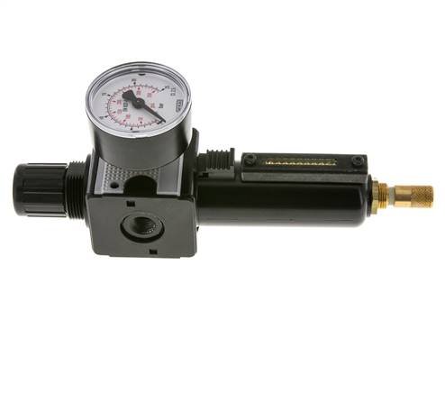 Filter-Regulator G1/4'' 1600 l/min 0.5-16.0bar/7-232psi Auto Metal Multifix 1