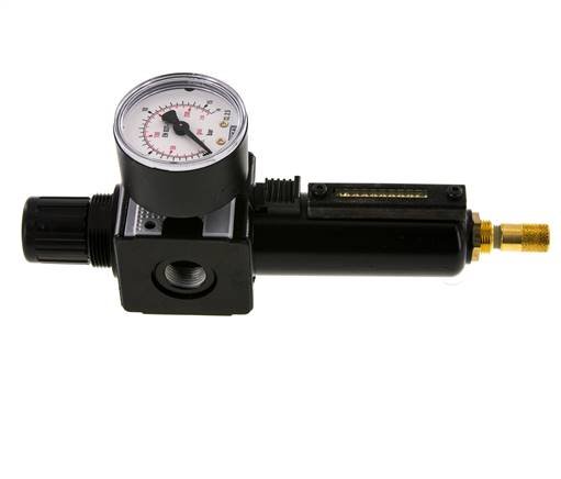 Filter-Regulator G3/8'' 1600 l/min 0.5-10.0bar/7-145psi Auto Metal Multifix 1