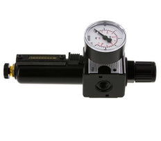 Filter-Regulator G1/4'' 1600 l/min 0.1-3.0bar/1-44psi Semi-Auto Metal Multifix 1