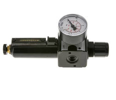 Filter-Regulator G1/4'' 1600 l/min 0.5-16.0bar/7-232psi Semi-Auto Metal Multifix 1