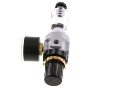 Filter-Regulator G1/8'' 350 l/min 0.5-6.0bar/7-87psi Semi-Auto Polycarbonate Standard 0