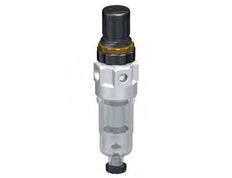 Filter-Regulator G1/4'' 350 l/min 0.5-6.0bar/7-87psi Semi-Auto Polycarbonate Standard 0