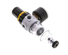 Filter-Regulator G1/4'' 350 l/min 0.5-10.0bar/7-145psi Semi-Auto Polycarbonate Standard 0