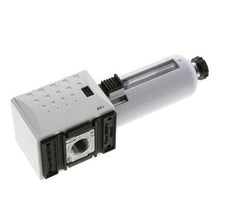 Filter 5microns G3/8'' 2200 l/min Semi-Auto Polycarbonate Futura 1