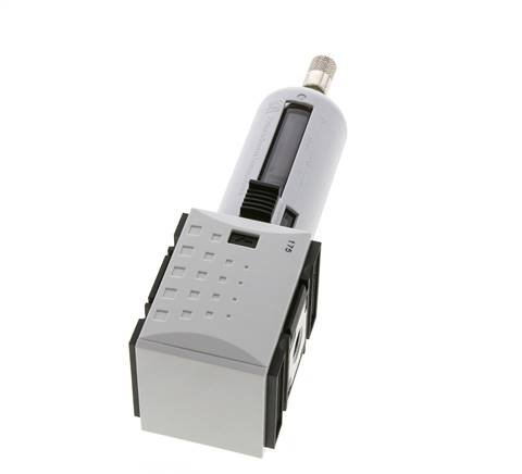 Filter 5microns G1/4'' 2200 l/min Auto (Closed Without Pressure) Polycarbonate Futura 1