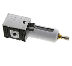 Filter 5microns G1/4'' 2200 l/min Auto (Closed Without Pressure) Polycarbonate Futura 1