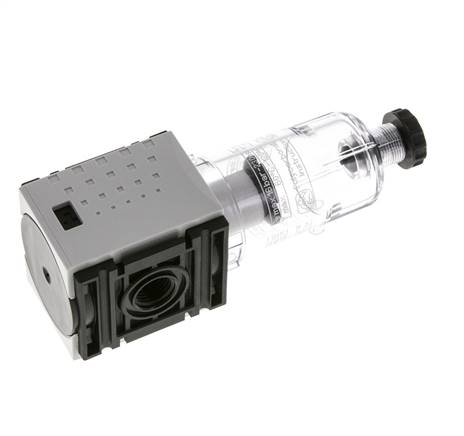 Filter 5microns G1/4'' 1000 l/min Semi-Auto Polycarbonate Futura 0